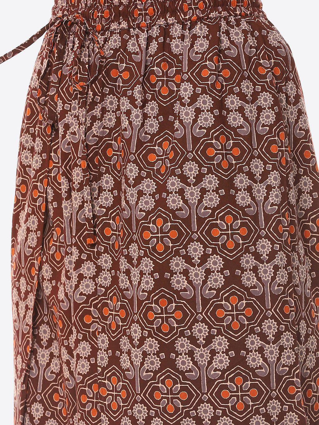 Printed Cotton Kurta With Dhoti