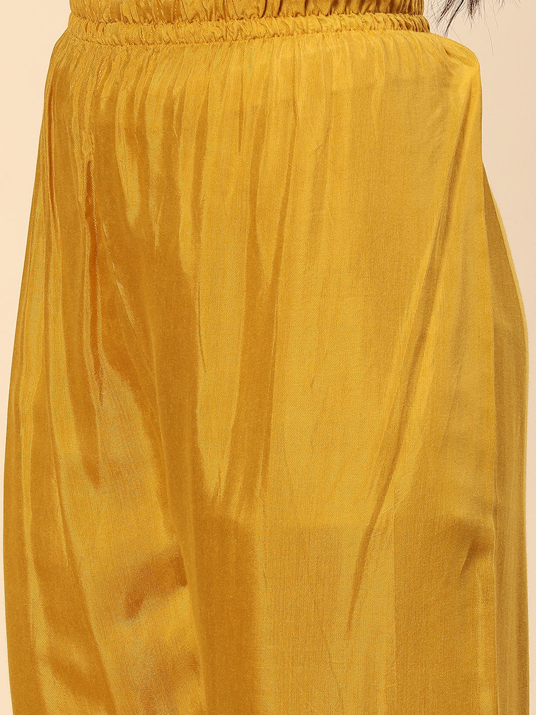 Neck Embroidered Printed Cotton Kurta With Pants