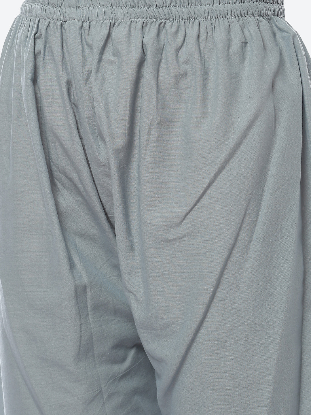 Printed Gota Neck Cotton With Pant