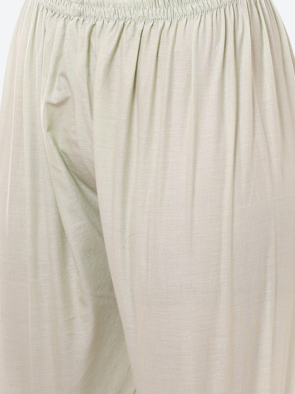Ajrak Printed Cotton Anarkali With Palazzo