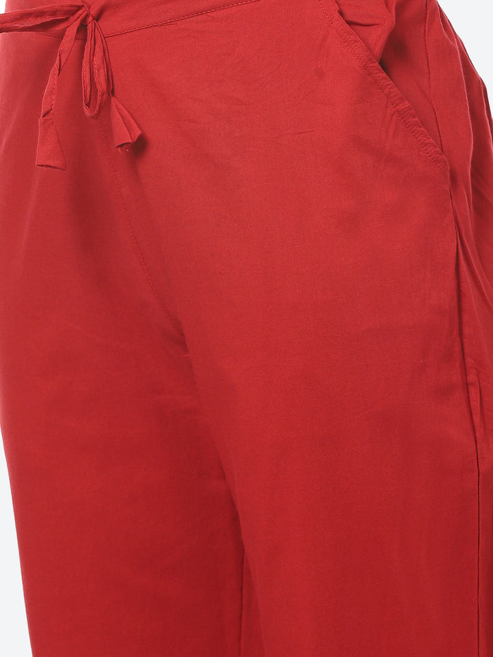 Printed Cotton Kurti With Pant