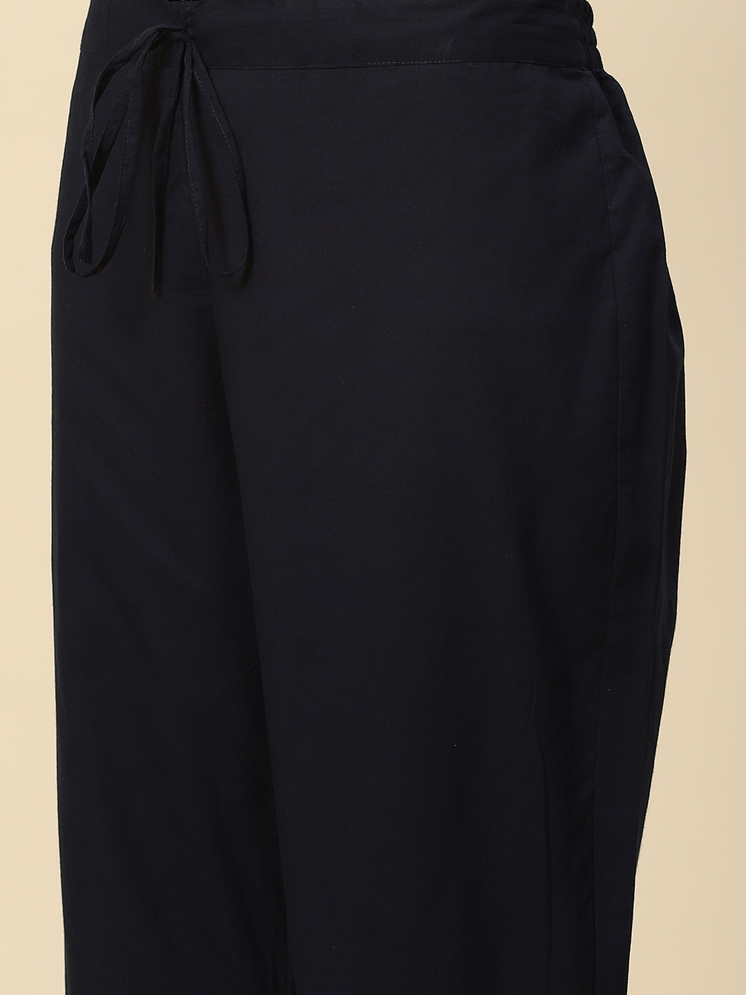 Printed Cotton Kurta With Pants