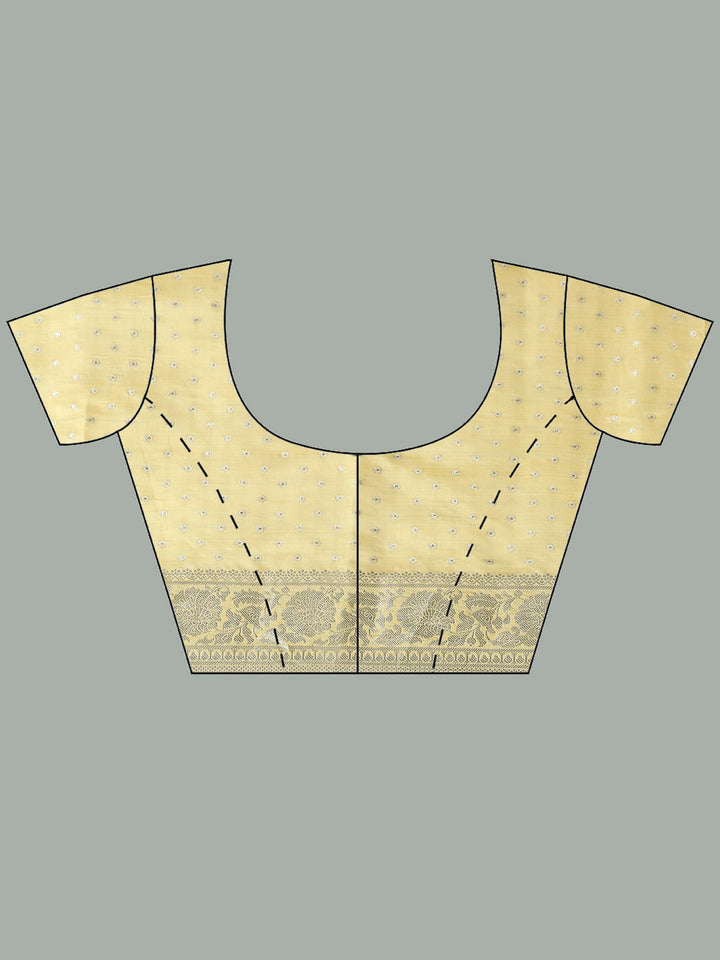 Woven Booti Art Silk Saree