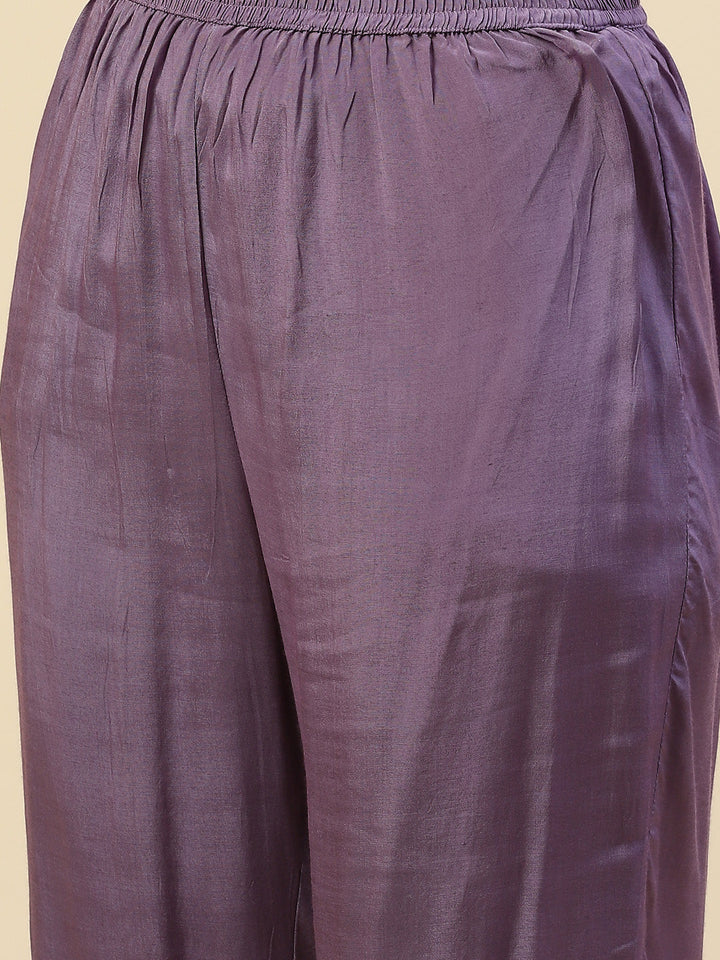 Printed Muslin Kurta With Pants