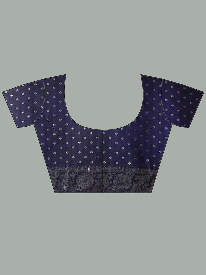 Woven Booti Art Silk Saree