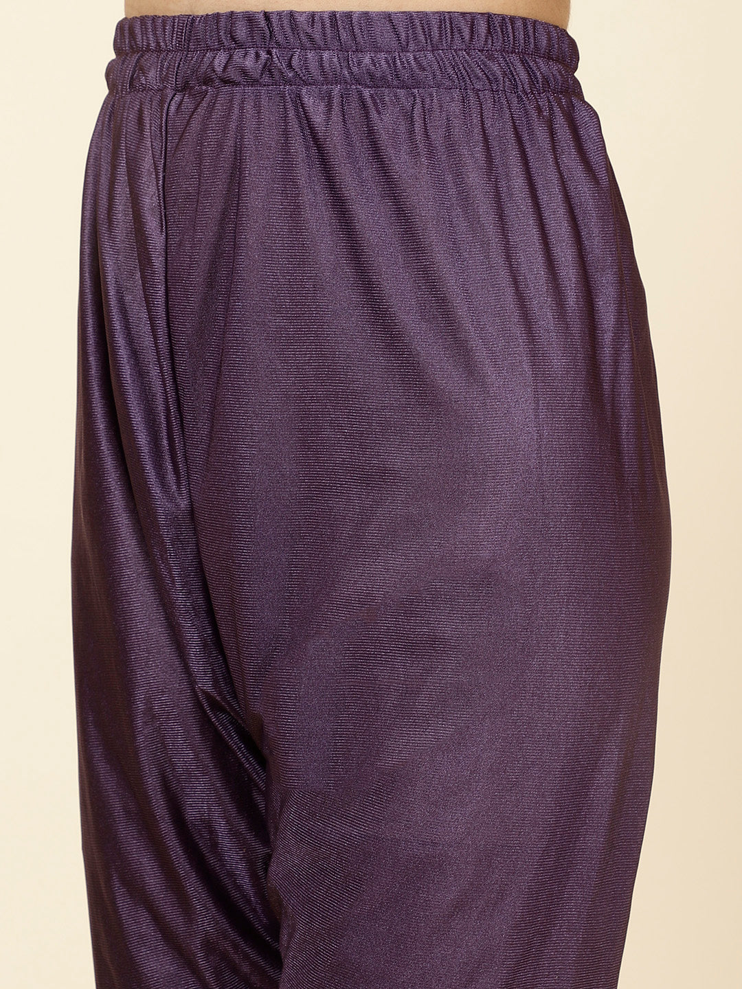 Resham Embroidered Crepe Kurta With Churidar &amp; Dupatta