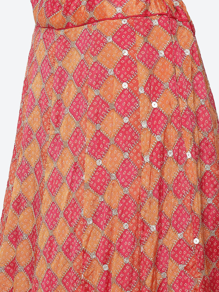 Sequence Work Georgette Choli With Lehenga &amp; Net Dupatta