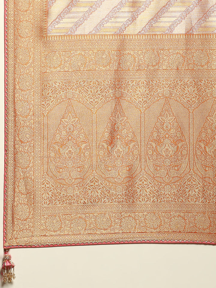 Embroidered Banarasi Saree