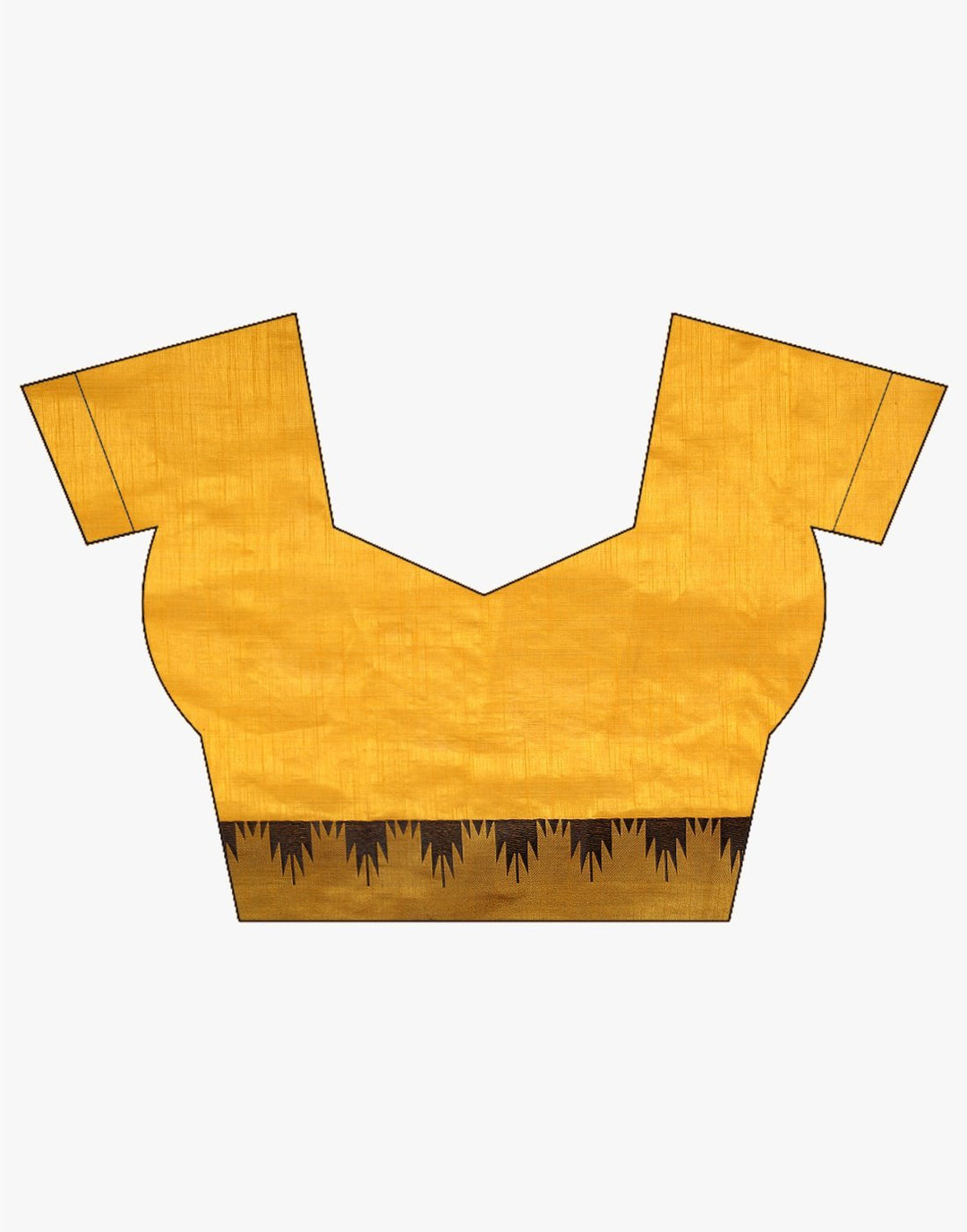 Mustard Art Handloom Saree
