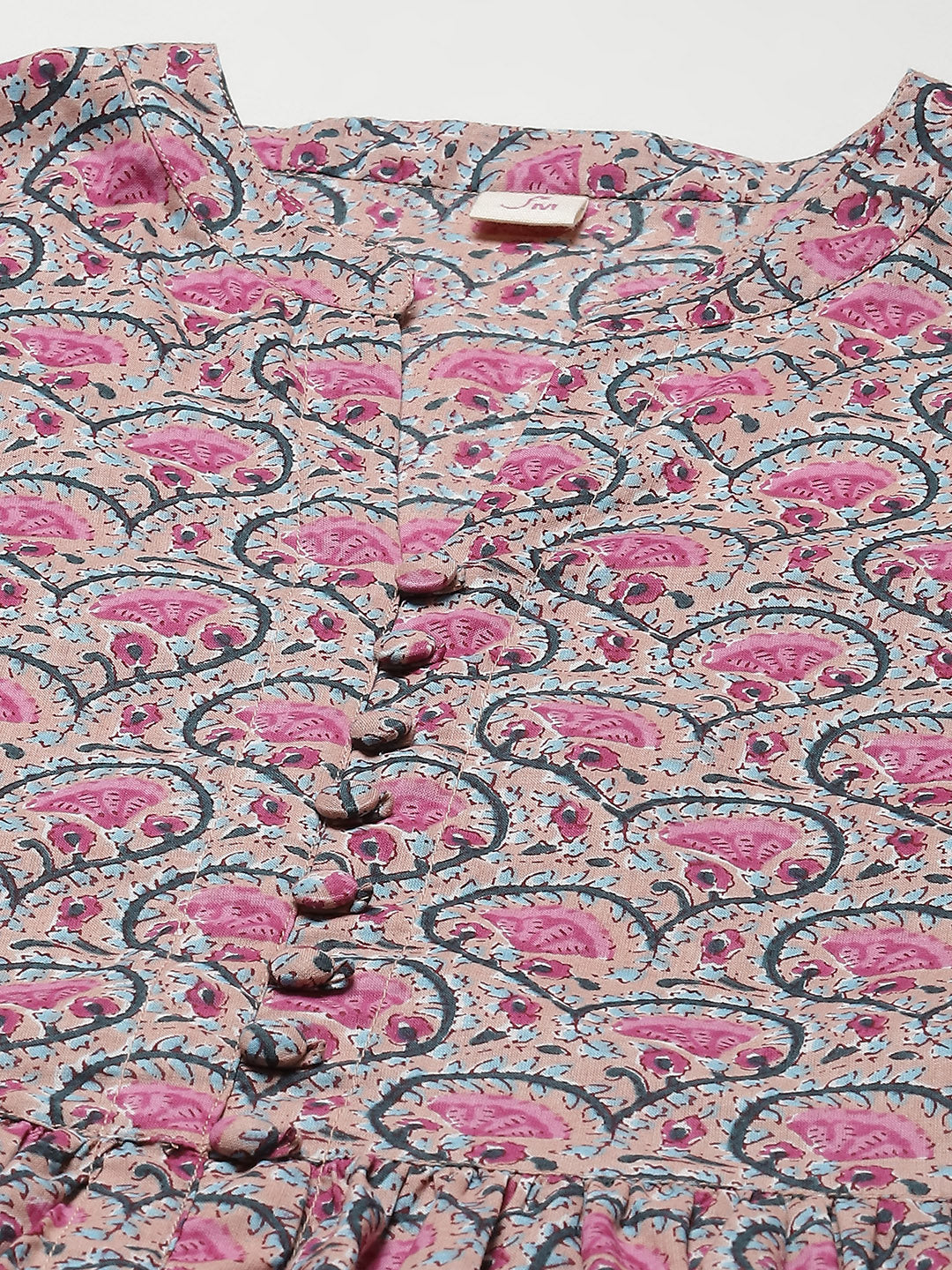 Floral Printed Cotton Kurta
