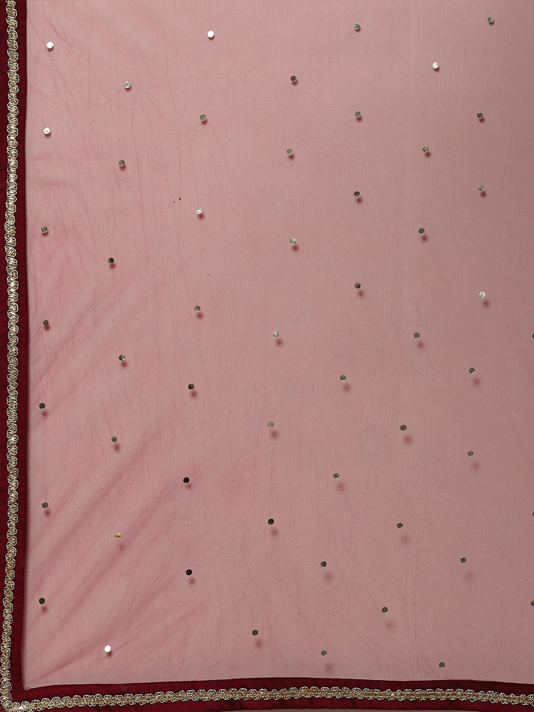 Resham Sequin Embroidered Georgette Kurta With Palazzo &amp; Dupatta