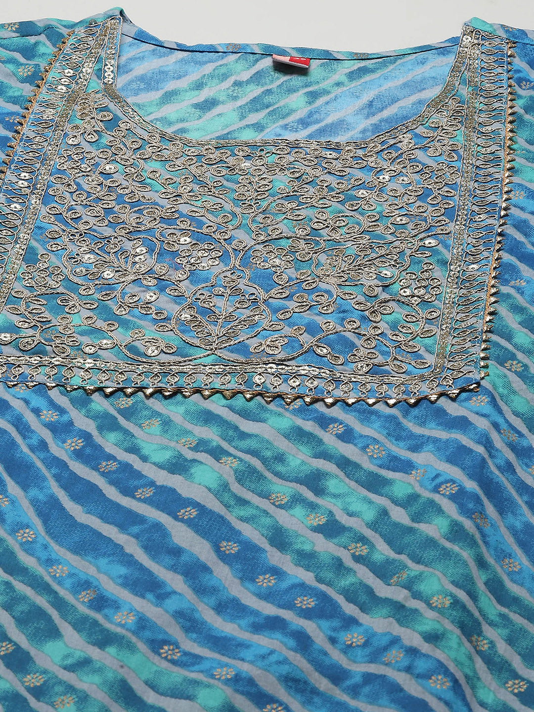 Leheriya Printed Cotton Kurta
