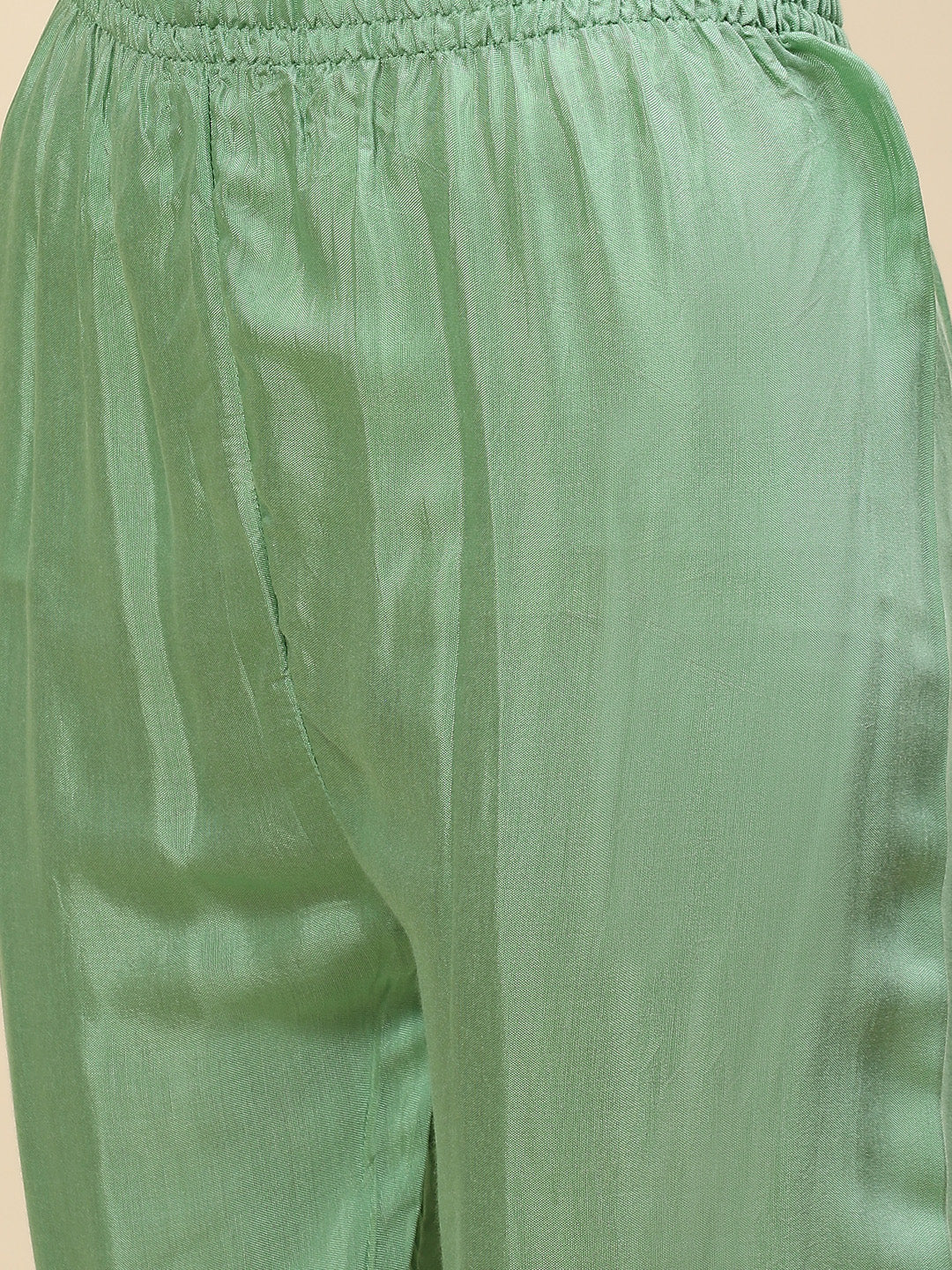 Floral Printed Muslin Kurta With Pants