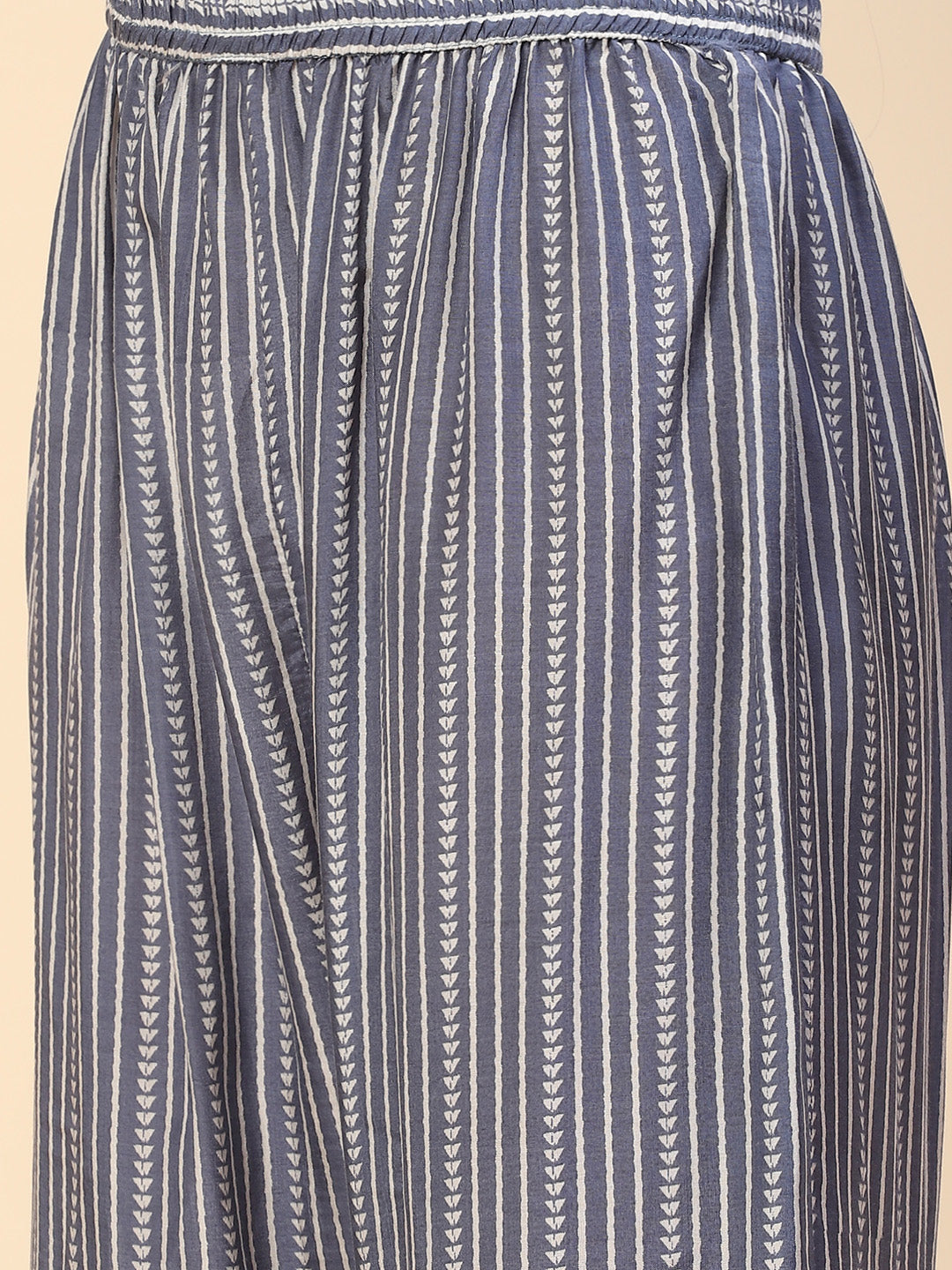 Floral Printed Muslin Kurta With Pants