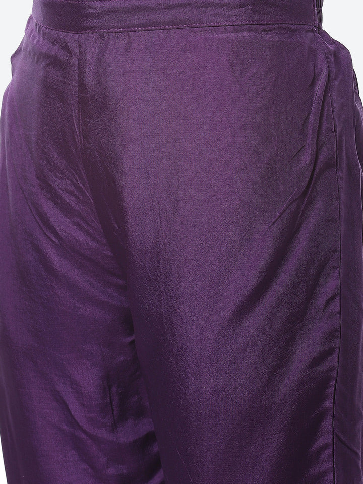 Gota Work Art Handloom Stitched Salwar Kameez With Chiffon Dupatta