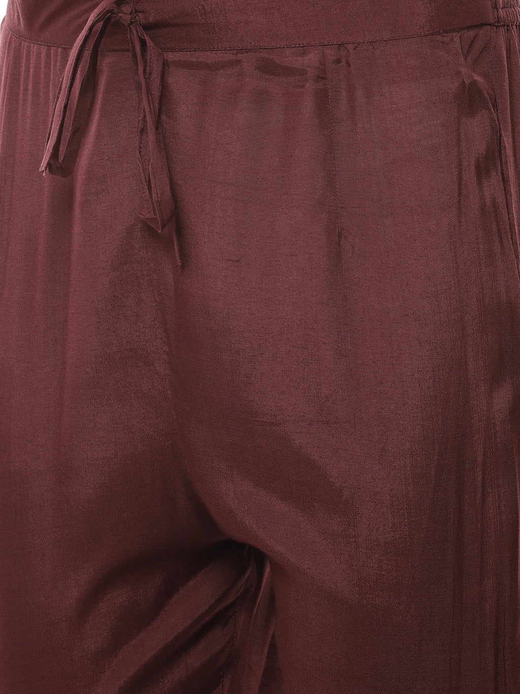 Block Printed Gota Patti Cotton Kurti With Pant