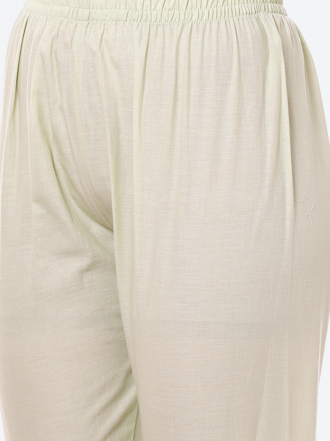 Sequence Work Printed Chanderi Kurta With Pant