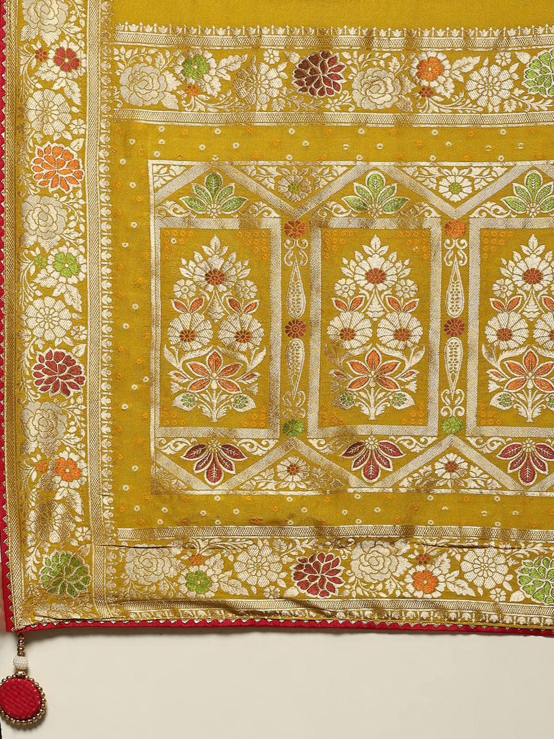 Embroidered Banarasi Saree