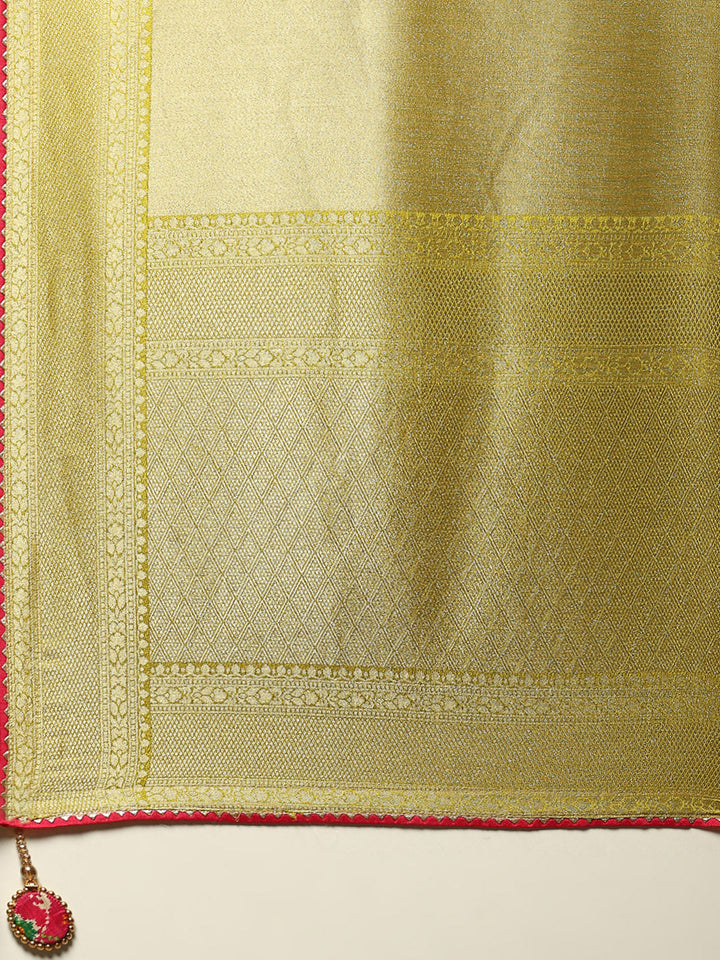 Embroidered Banarasi Saree