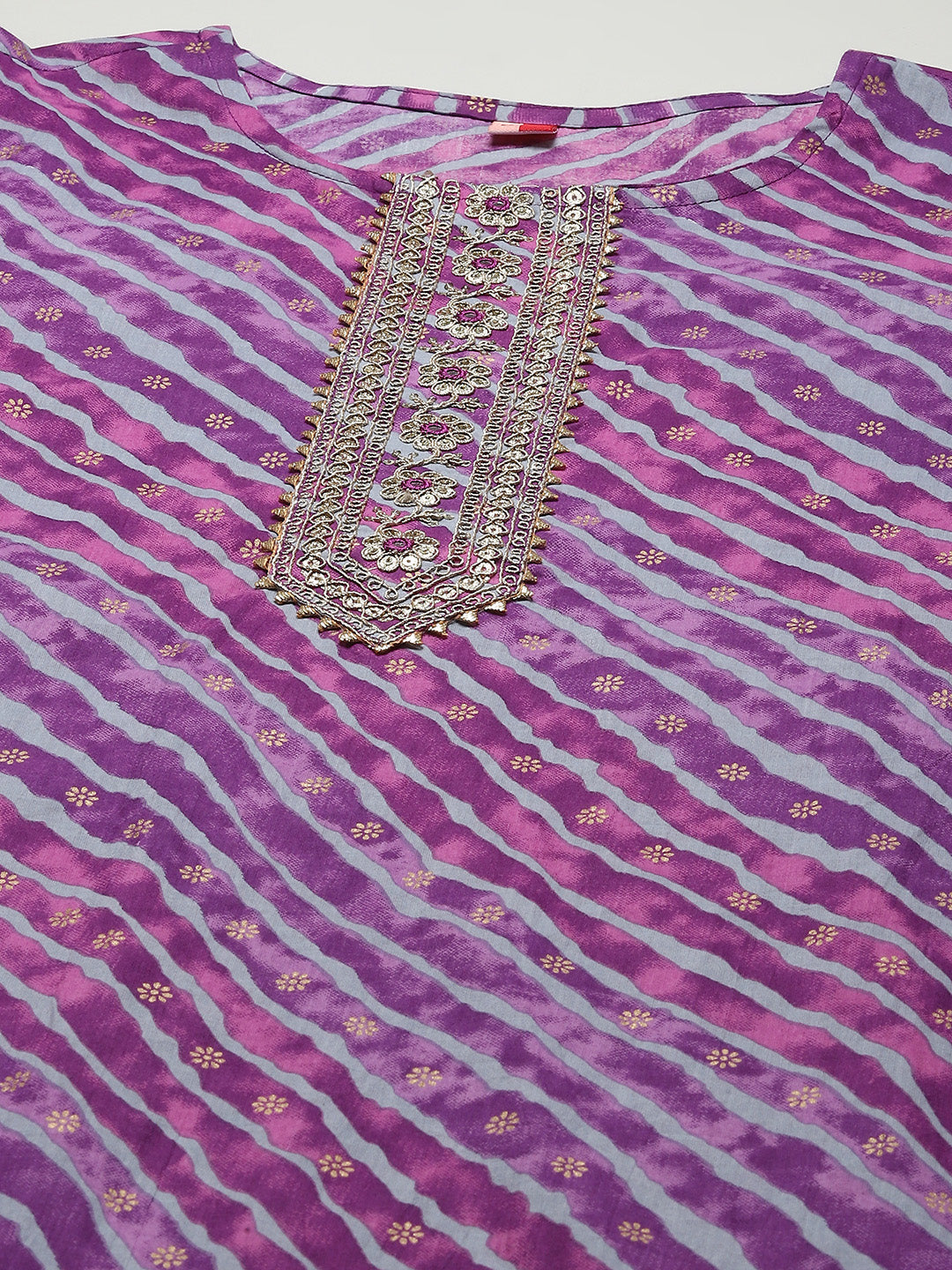 Leheriya Printed Cotton Kurta