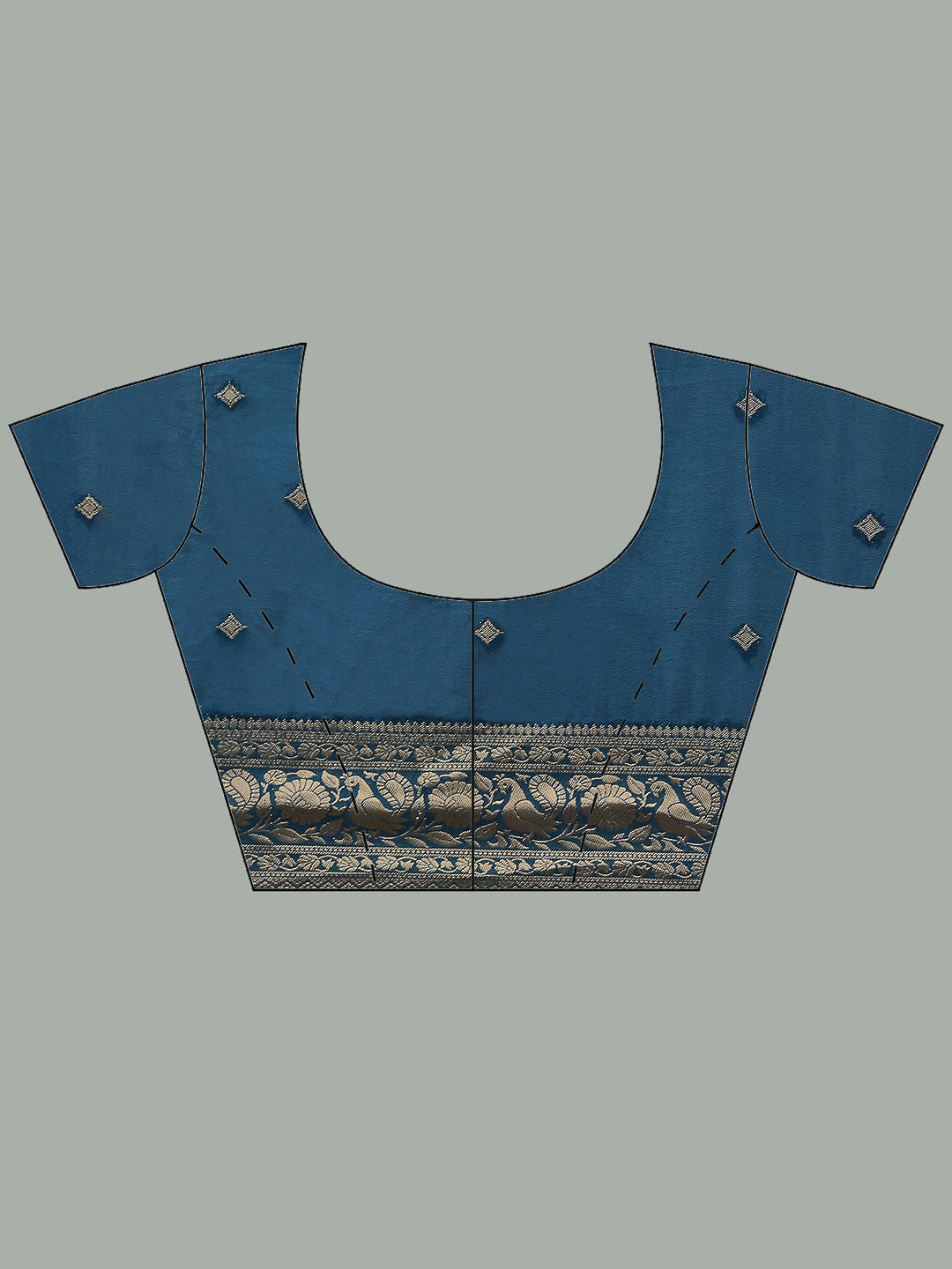 Zaari Jaal Crepe Saree