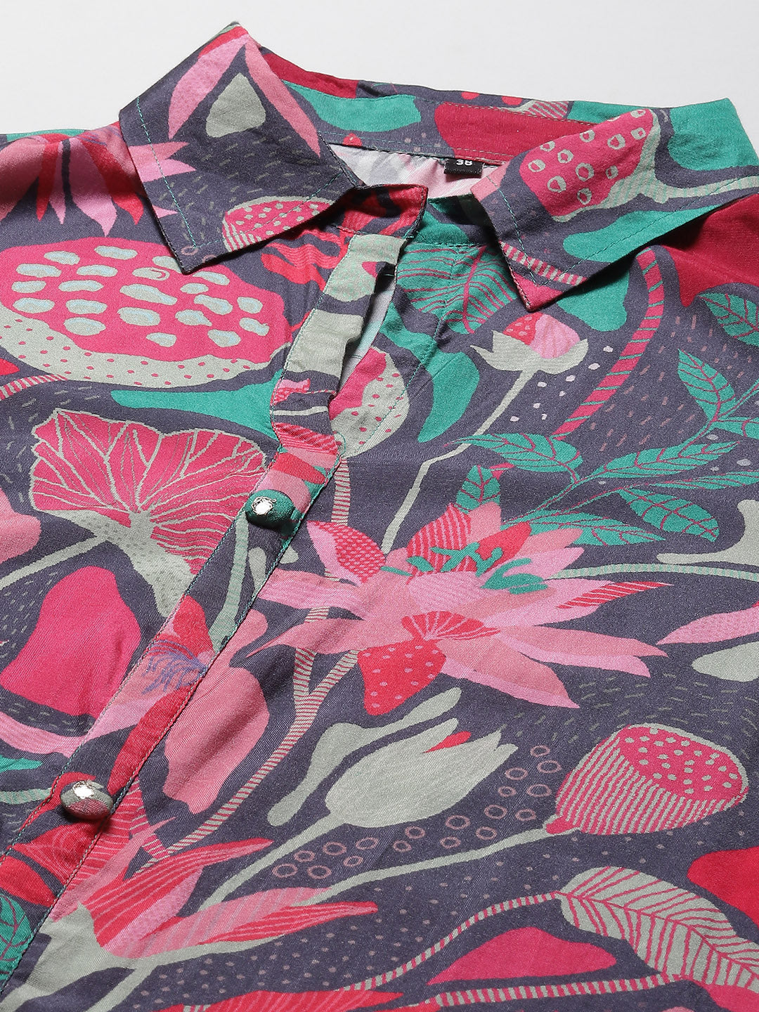 Printed Muslin Kurti With Pants