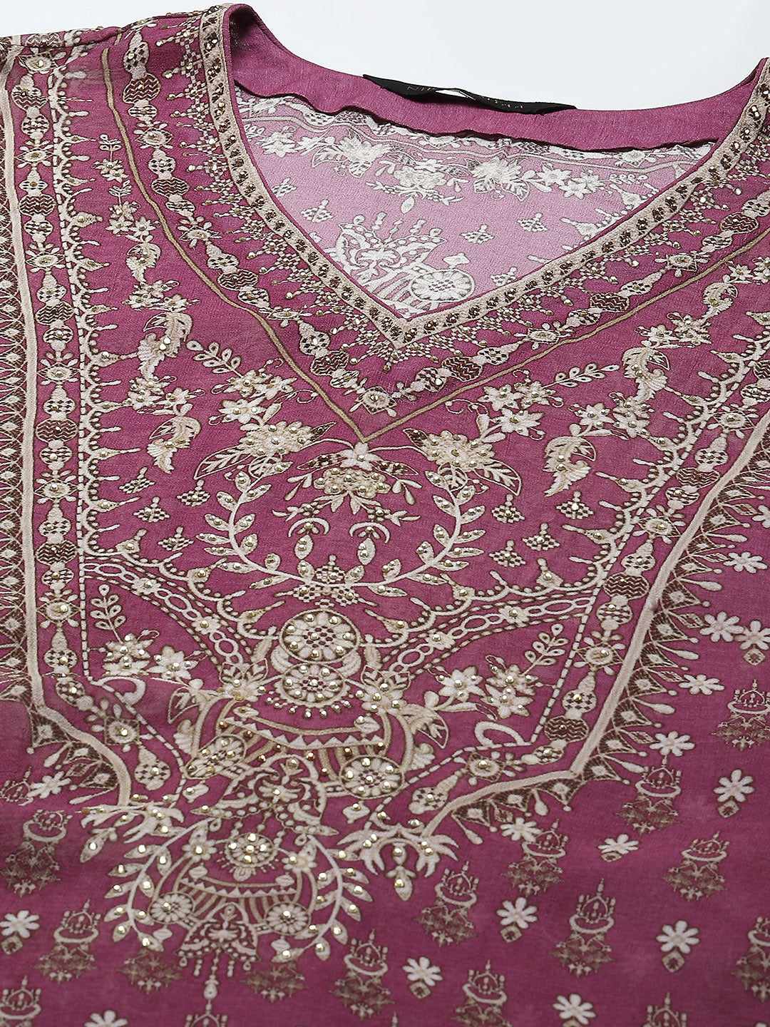 Digital Print Georgette Kaftan Kurta