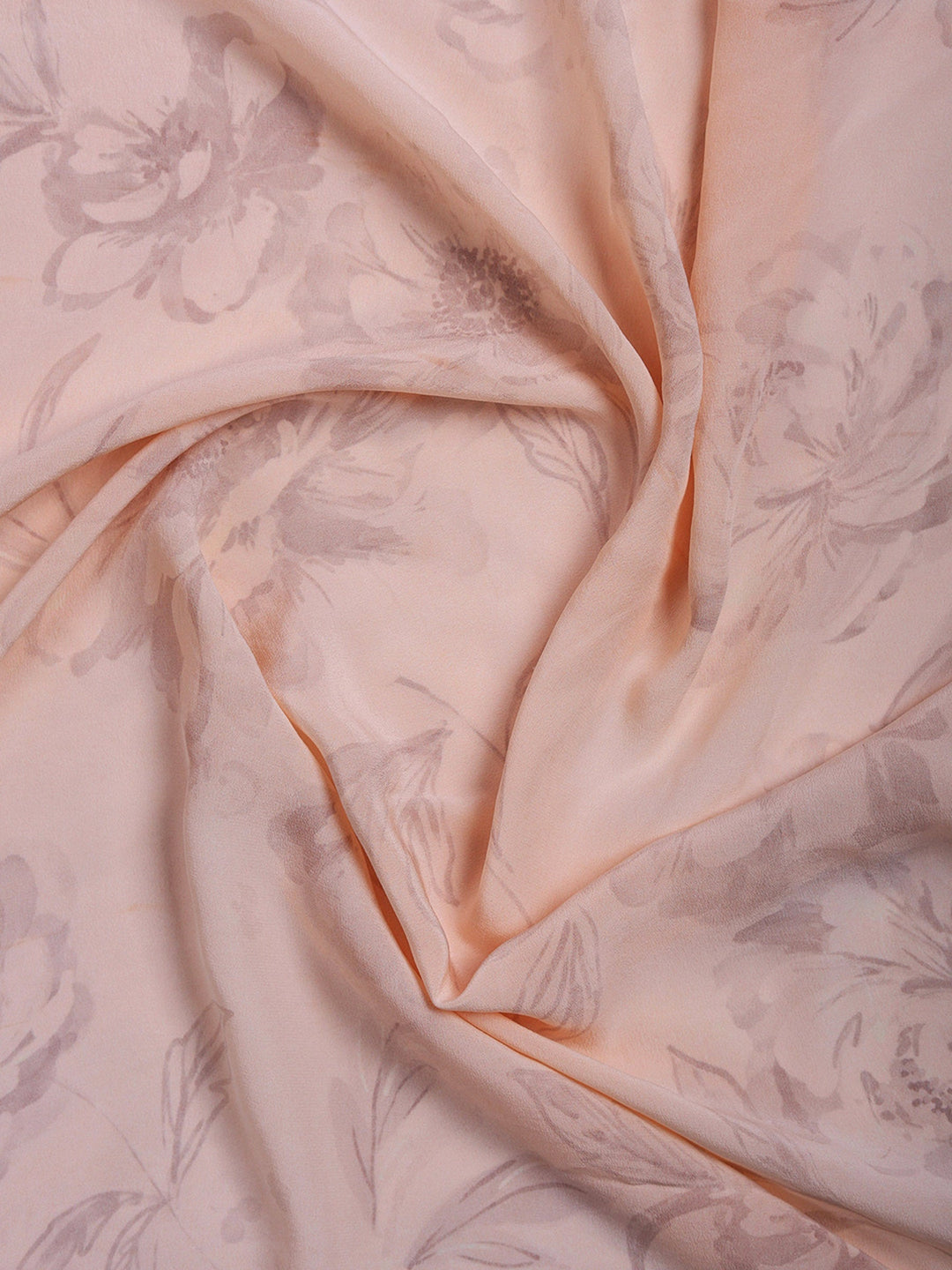 Digital Print Chiffon Saree