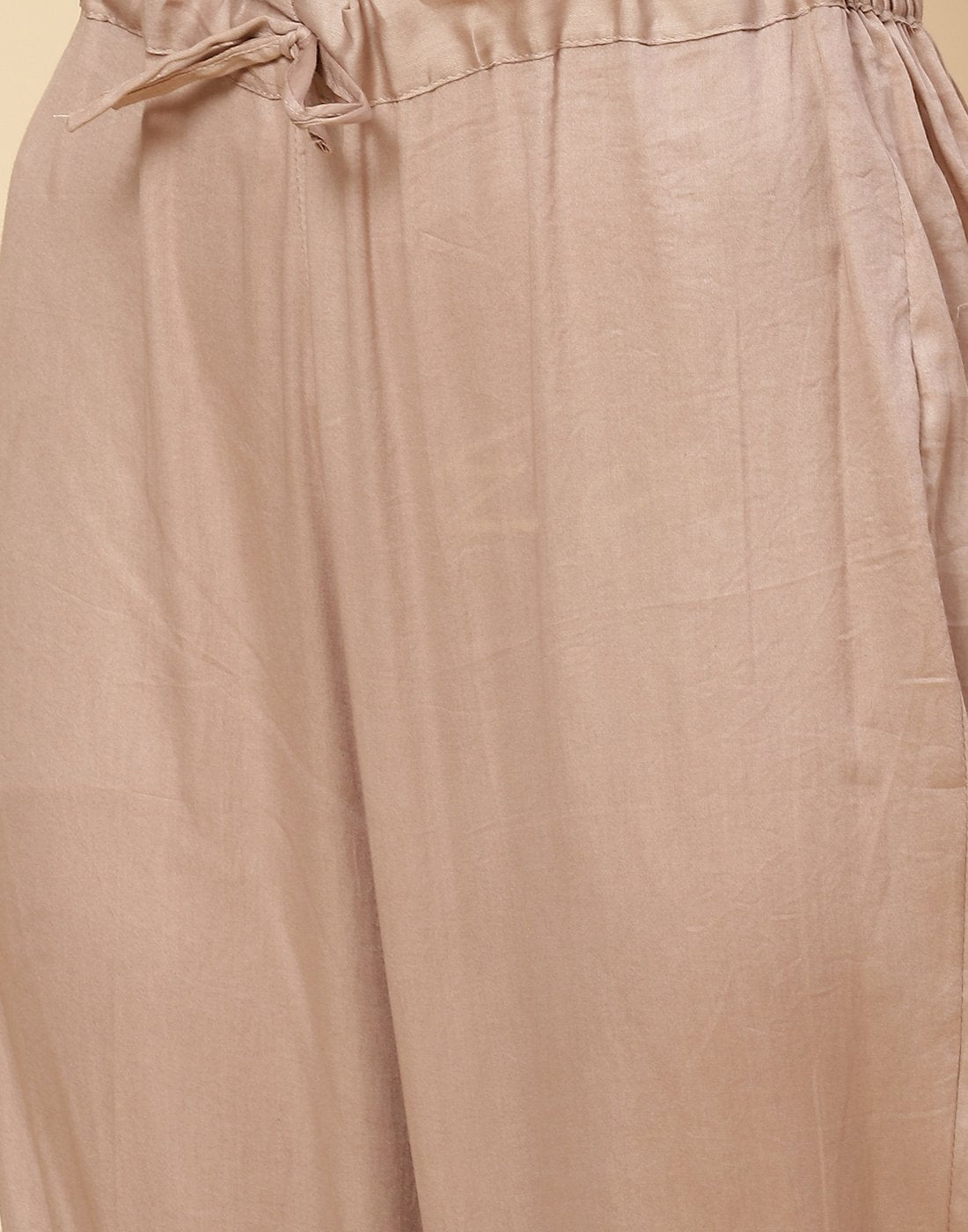 Embroidered Cotton Chanderi Salwar Kameez Stitched Suit With Chanderi Dupatta