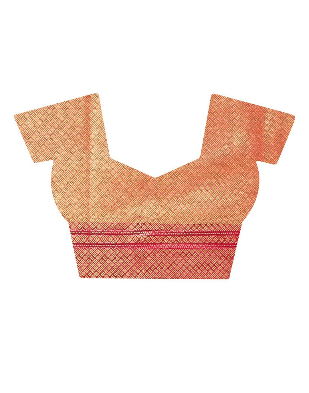 MBZ Meena Bazaar-Mustard Cotton Woven Saree