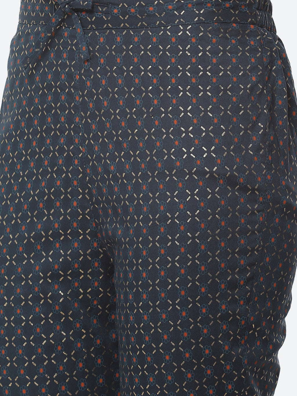 Cotton Kurta With Pant And Chiffon Dupatta