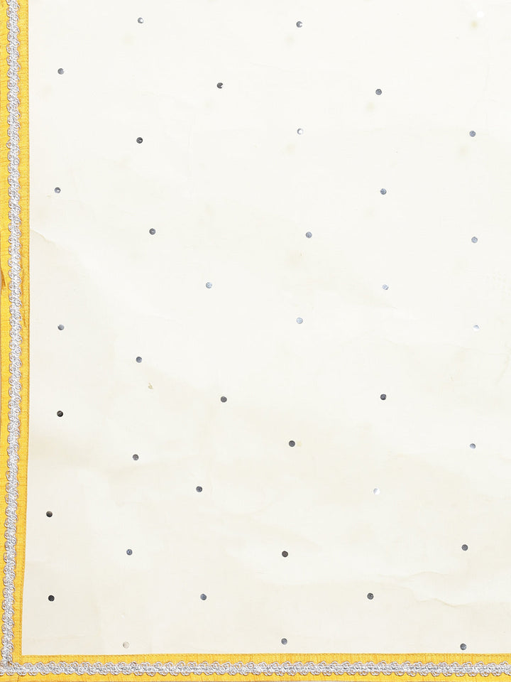 Resham Mirror Booti Georgette Net Dupatta Dress