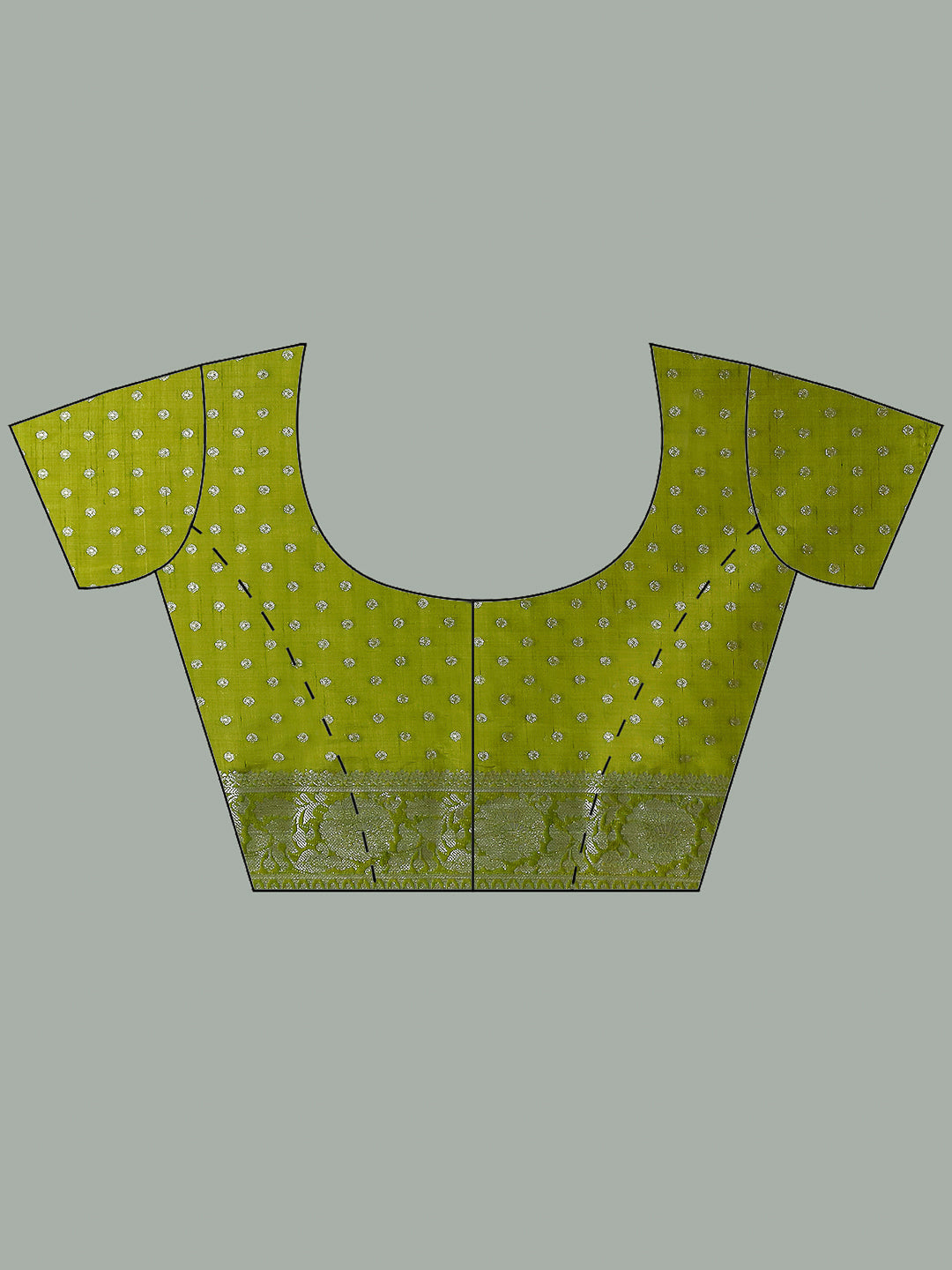 Woven Booti Art Silk Saree
