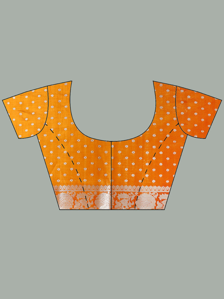 Woven Booti Art Silk Saree