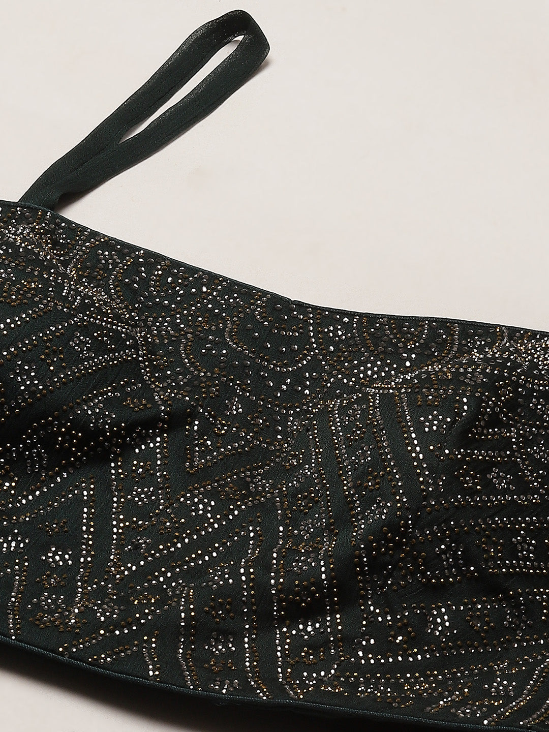 Swarovski Jaal Georgette Choli With Lehenga &amp; Cape Dupatta
