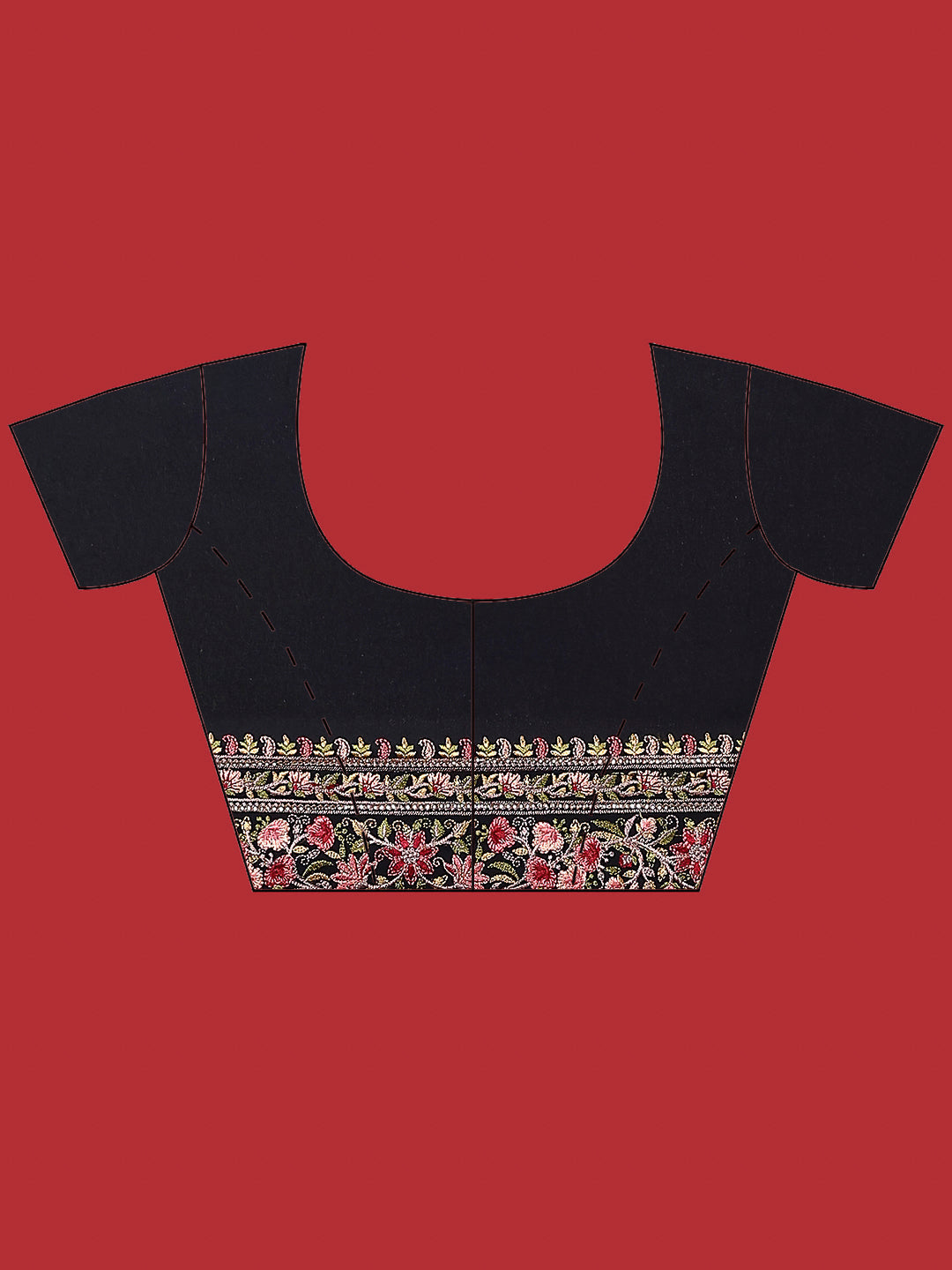 Embroidered Georgette Saree