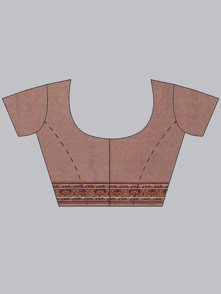 Digital Printed Crepe Saree