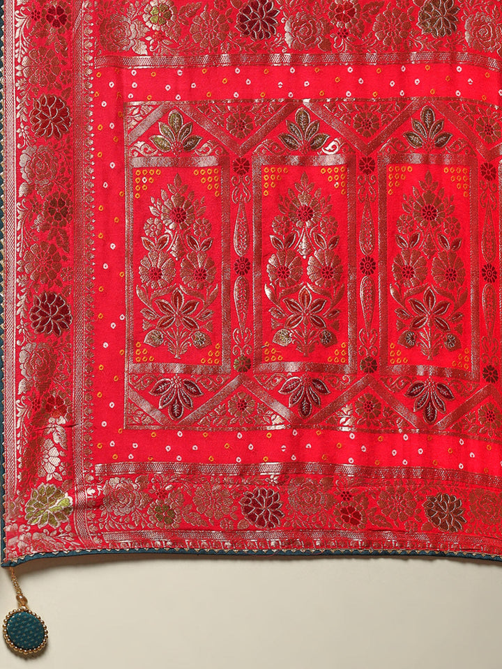 Embroidered Banarasi Saree