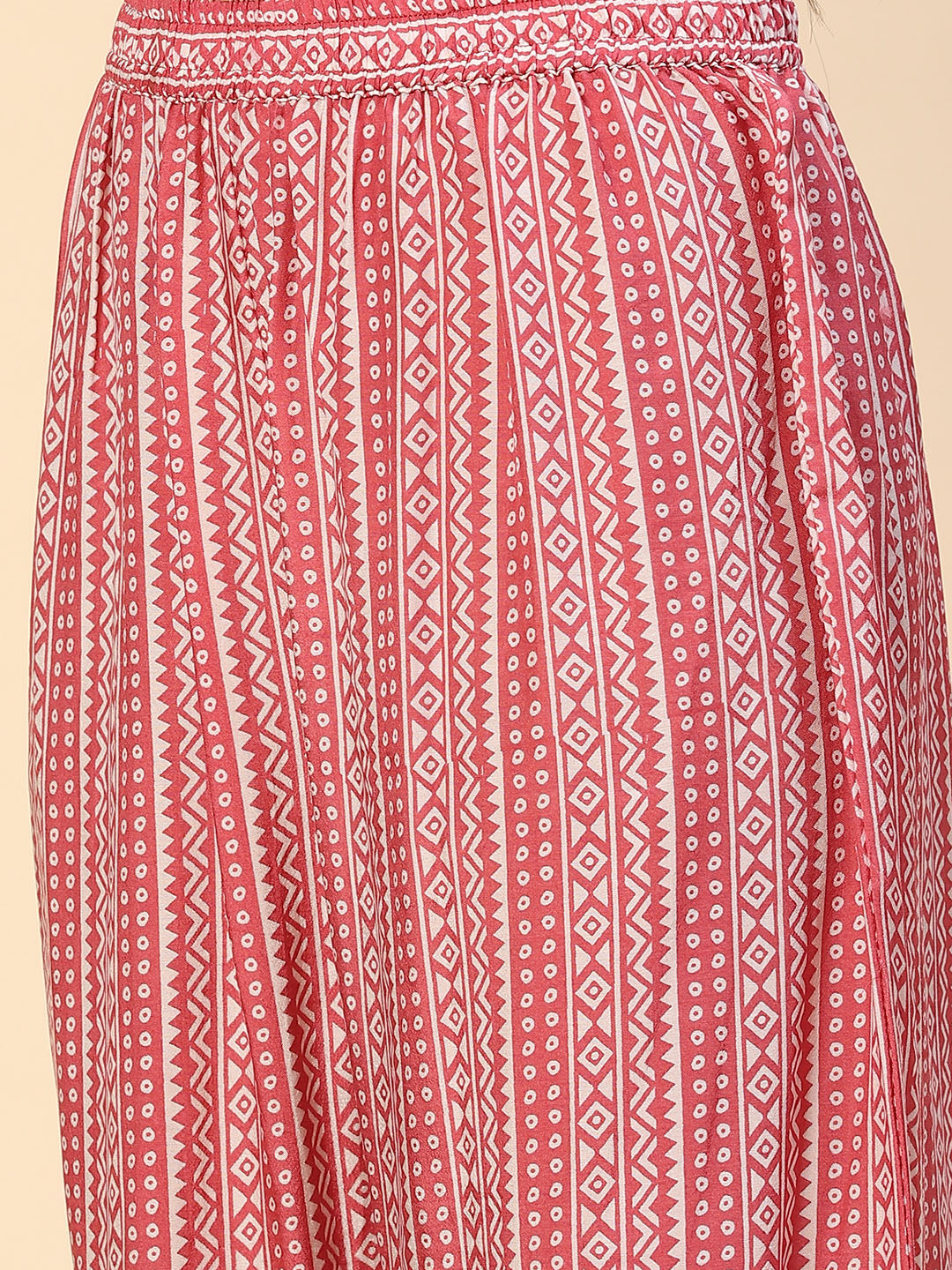 Printed Muslin Kurta With Pants