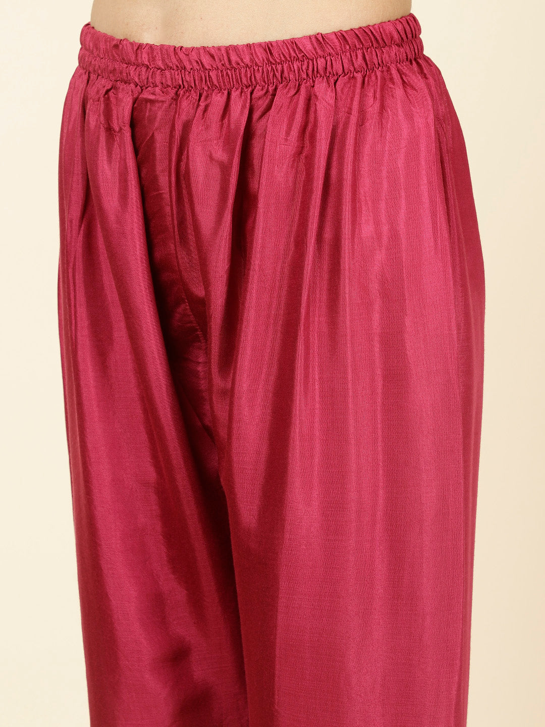 Floral Printed Georgette Kurta With Pants