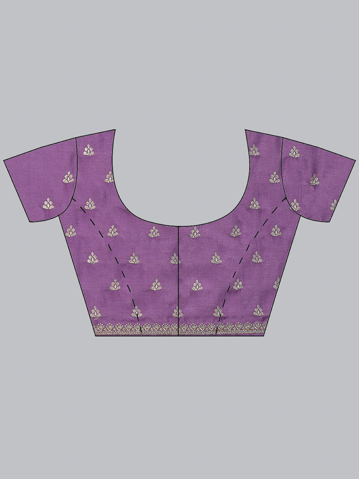 Zari Embroidered Tussar Saree