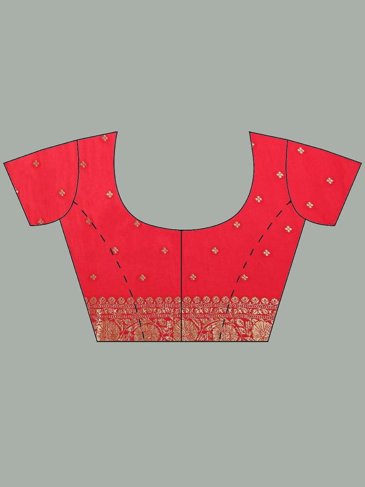 Bandhani Woven Design Georgette Saree