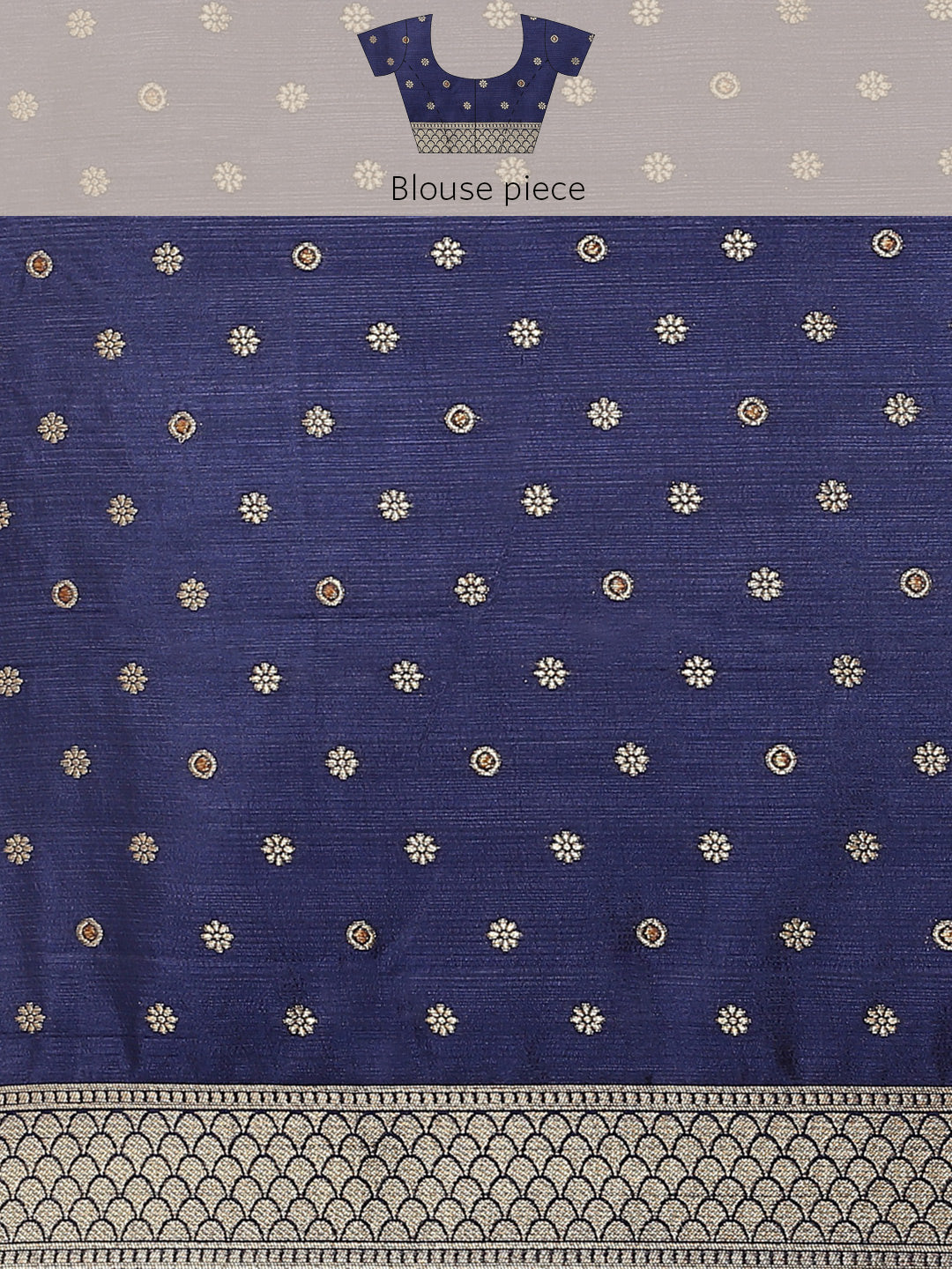Art Handloom Plain Zari Border Woven Saree