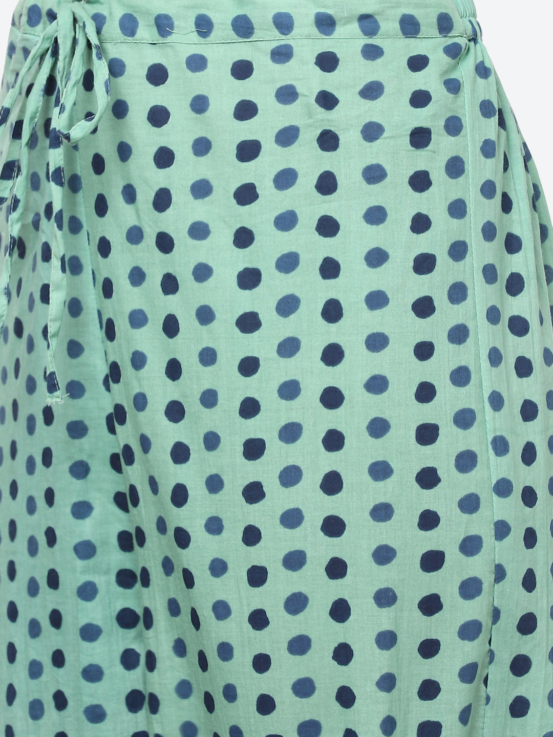 Floral Printed Cotton Kurta With Afgani Pant