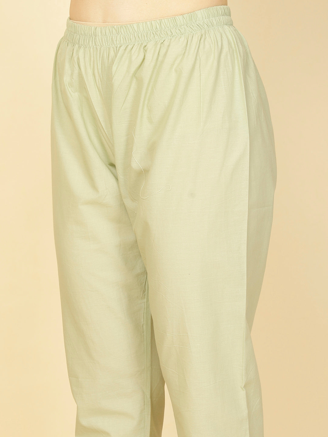 Floral Printed Chanderi Kurta With Pants & Dupatta