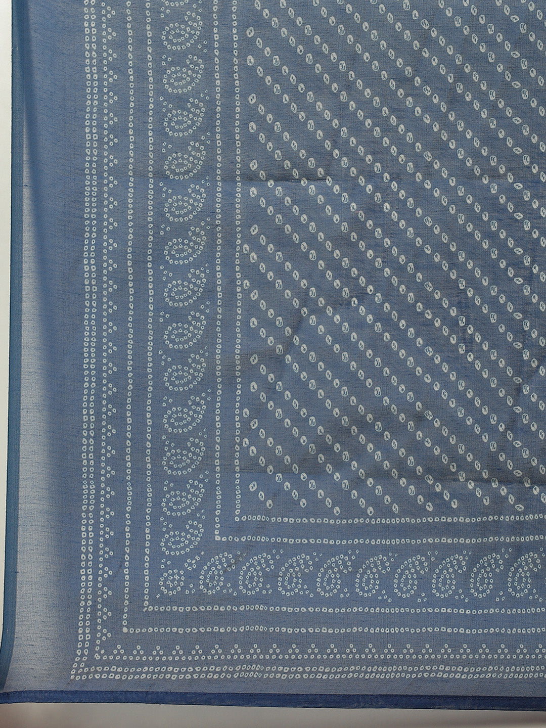 Printed Chanderi Kurta With Pants &amp; Dupatta