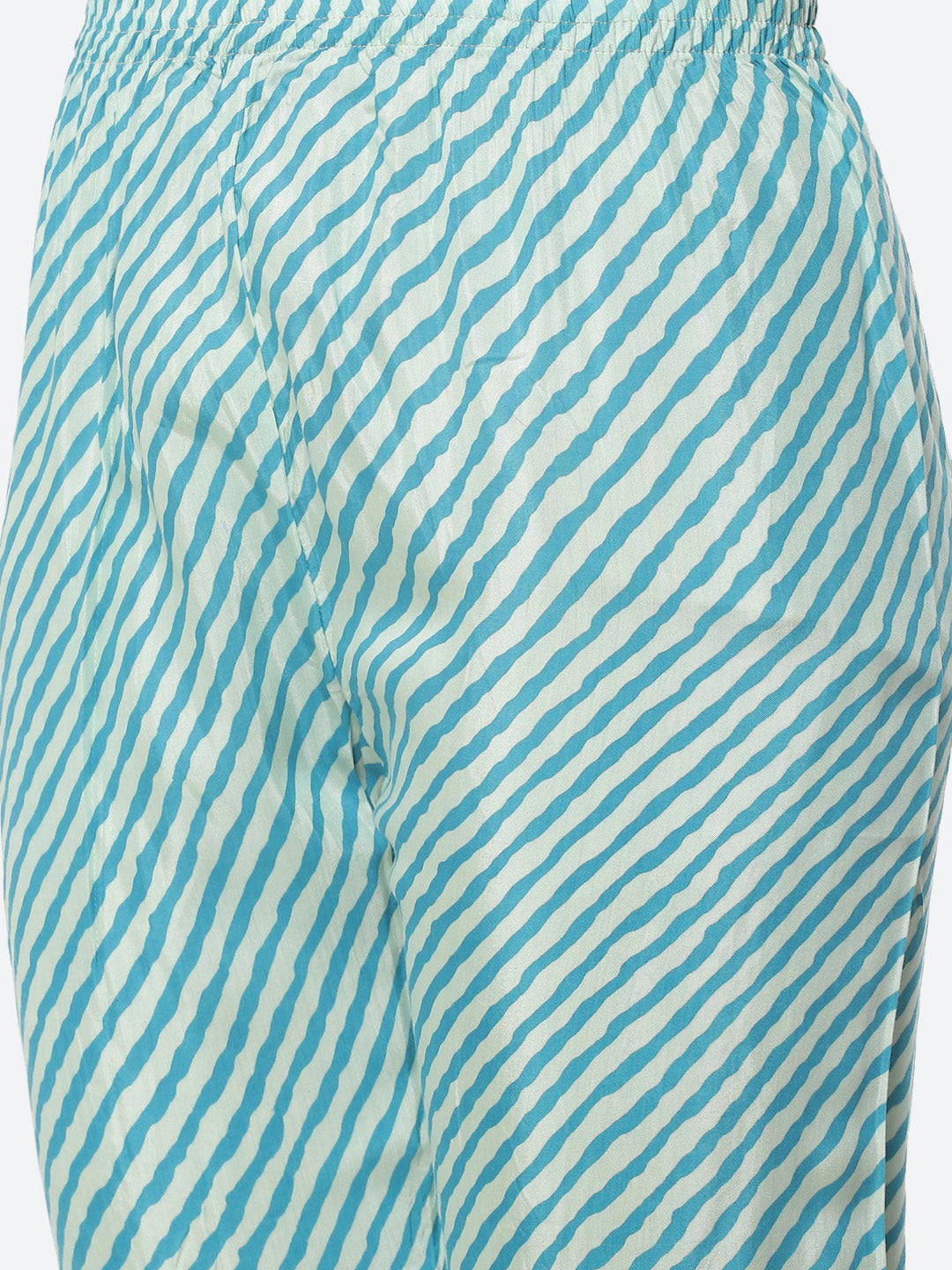 Bandhani Zari Cotton Kurti with Pant