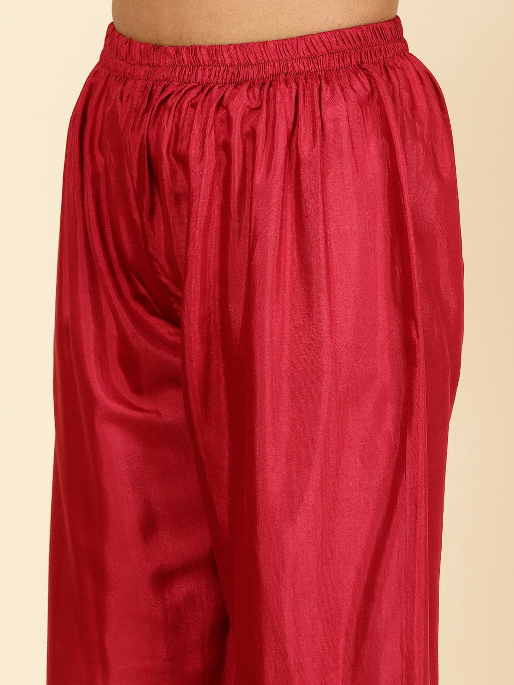 Floral Printed Muslin Kurta With Pants