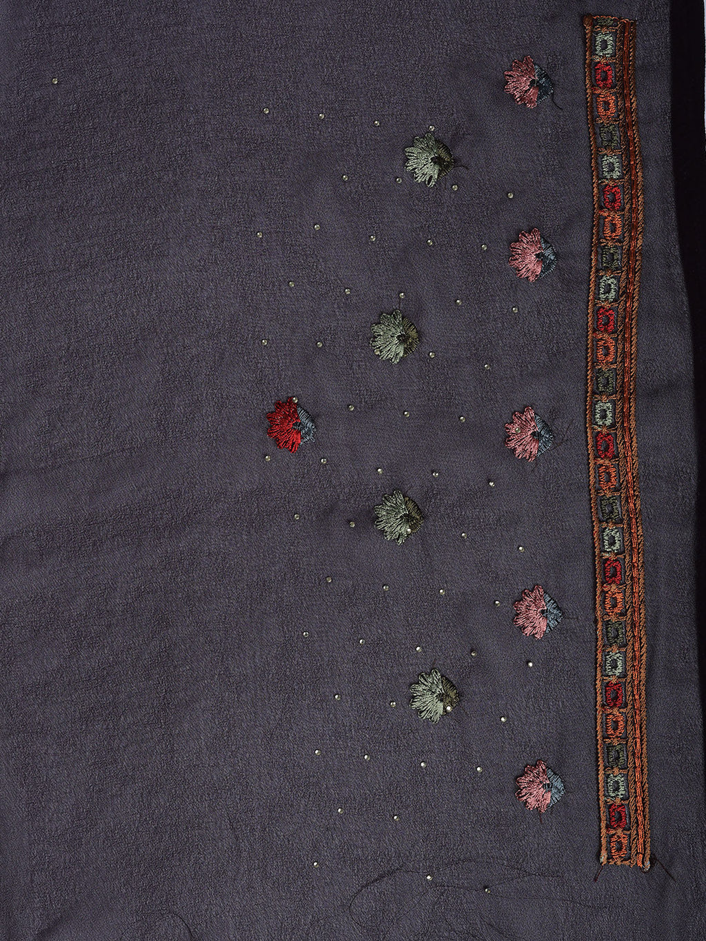 Embroidered Georgette Saree