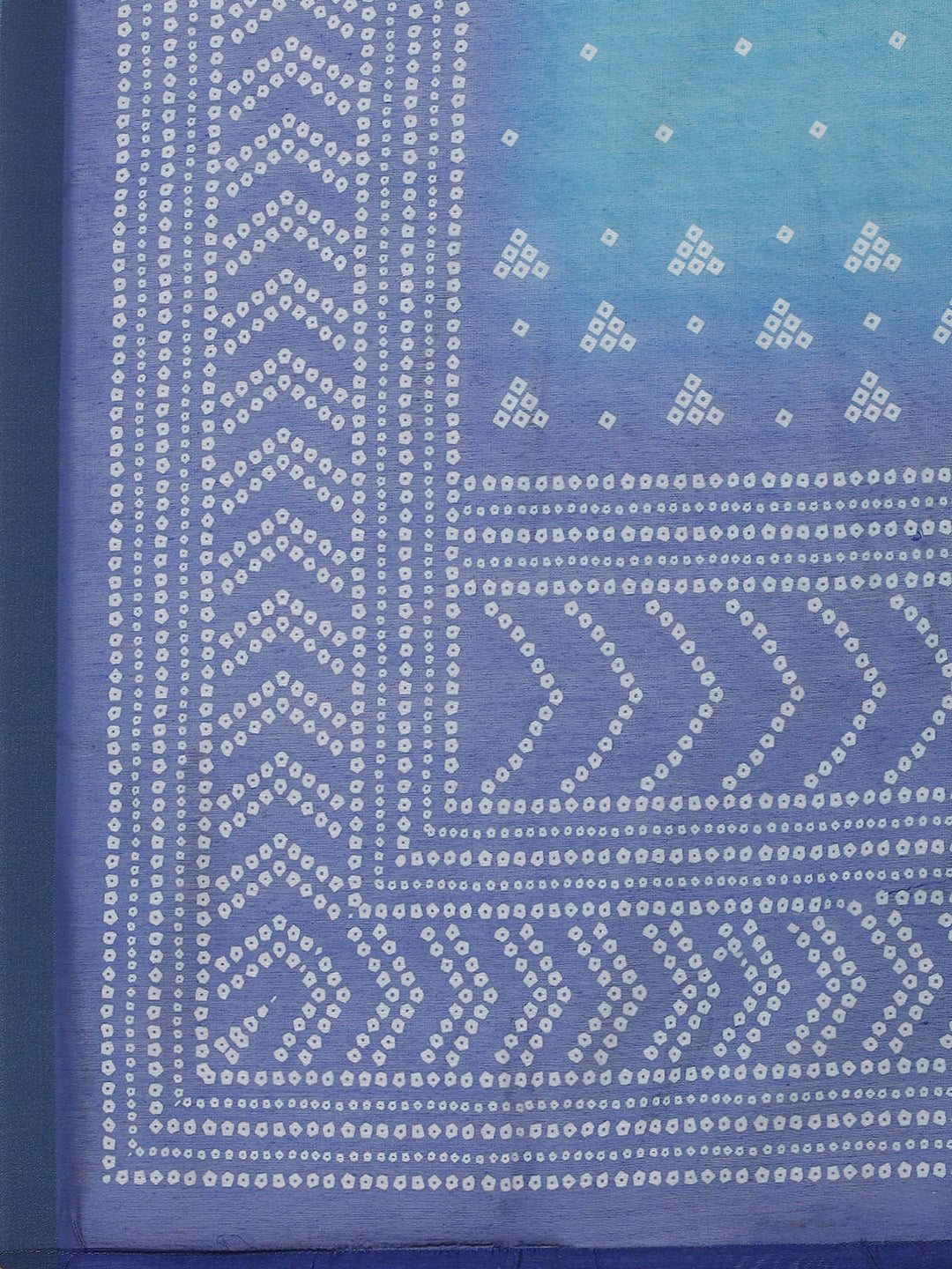 Leheriya Gota Work Chanderi Kurta With Pant &amp; Dupatta